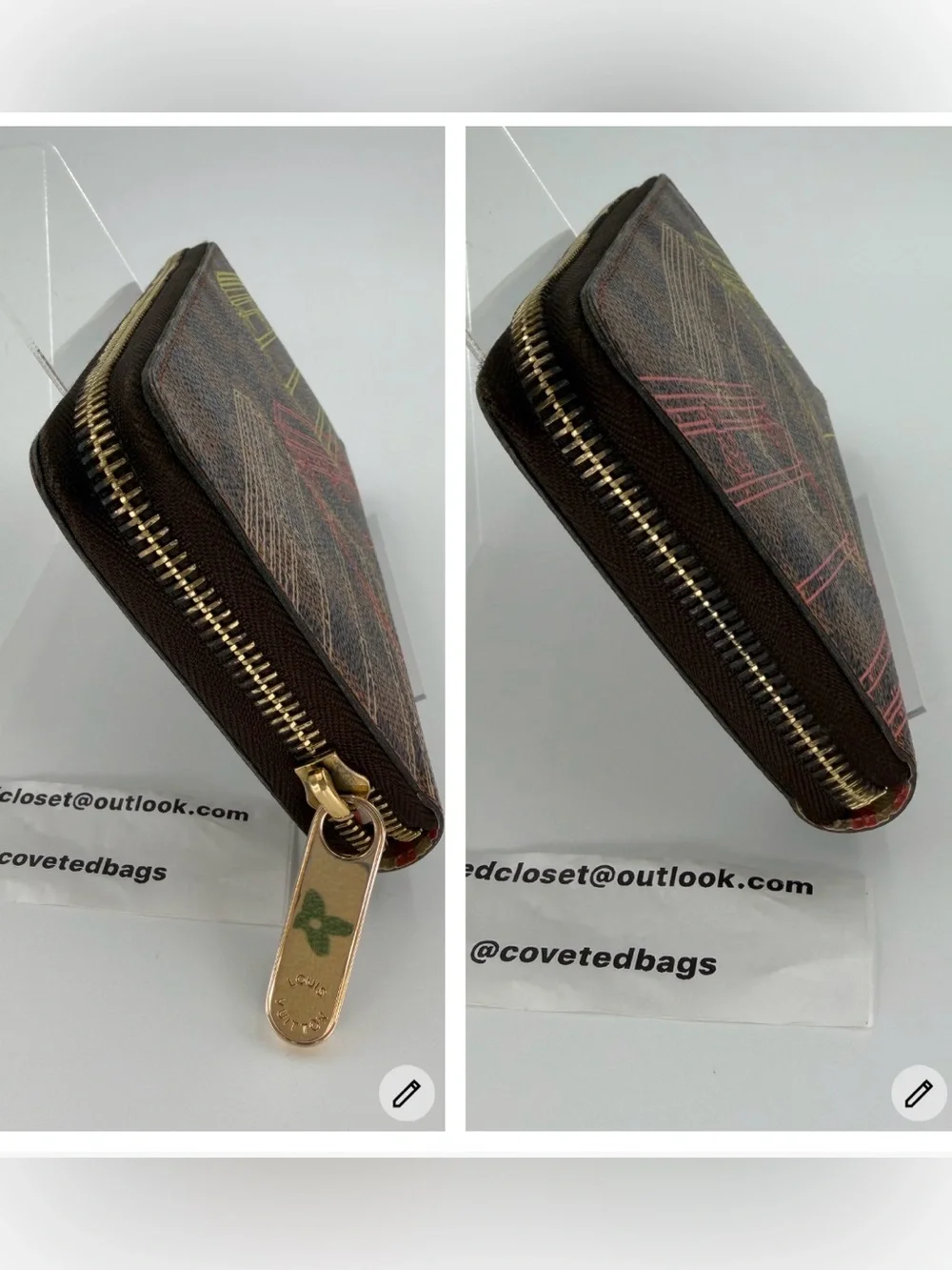 LV Limited Edition “Trunks” Zippy Wallet Excelnt Cndtn w/Box, Dust Bag, and COA! - Picture 13 of 15